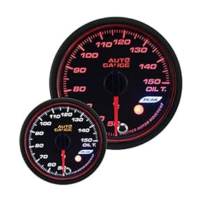 5インチ高性能タコメーター　4,6,8気筒　シフトランプ　水温計　電圧計　油温計 スポーツ コンプ 5インチ 10000RPM シフトライト タコメーター 4